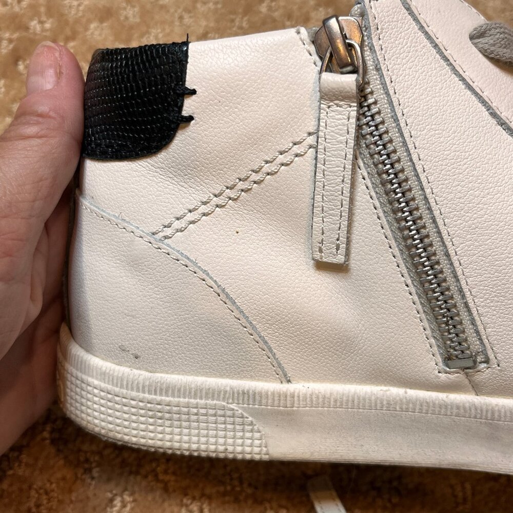 Dolce Vita Zonya Cooper Rose Gold Metallic High Top Sneaker Women’s Size 10 - Picture 5 of 15